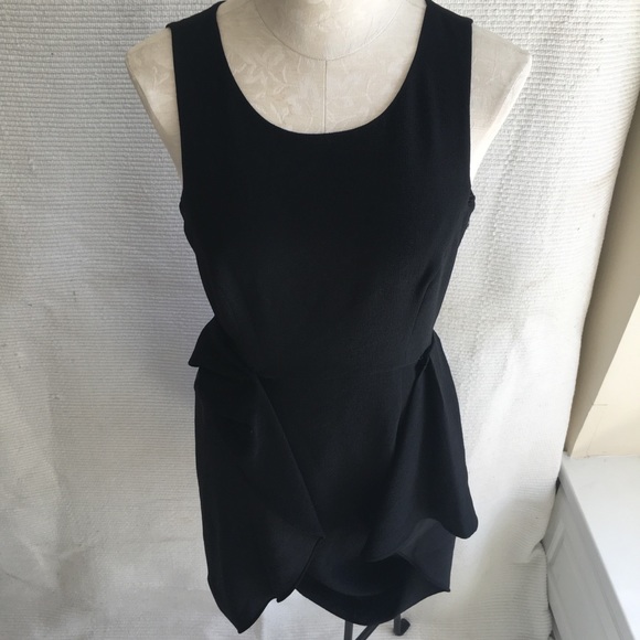 BCBG Origami Wrap Draped Dress - Picture 7 of 8